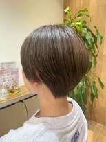 クラップス 横須賀中央店(CLAPS) 横須賀白髪染め白髪ぼかしハイライトショートボブレイヤーカット