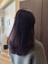 キャンバス(canvas)&nbsp;ブリーチなし暗めピンクラベンダー×たっぷりレイヤー