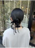 結婚式のお呼ばれヘアセット