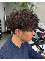 ノーウェイ(NOWAY)&nbsp;【NOWAY】シャドウパーマ3.6刈り上げセンターパート