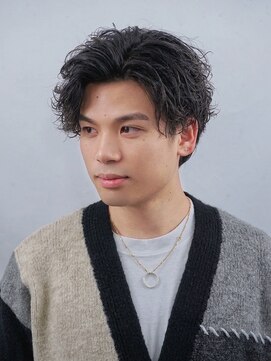 ヒロギンザ 八重洲店(HIRO GINZA) リバースパーマ/ミディアムスタイル〈理容室〉