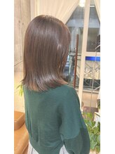 チル アウト ヘア ロジック(chill out hair Logic) 艶感ストレートミディアム