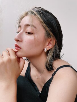 シンス 銀座(since) 小顔似合わせカット/インナーカラー/前髪イメチェン【銀座駅】