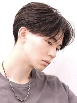 アーリー(Ali'i) ニュアンスパーマ毛流れセンターパートコンマバング韓国マッシュ