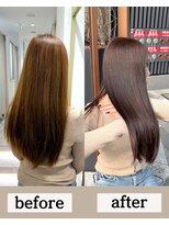 ツム(tumu)&nbsp;艶髪ストレート！髪質改善縮毛矯正