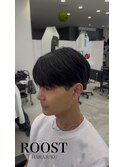 MEN’S/マッシュ/ニュアンスパーマ/シースルーマッシュ