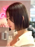 ショートボブ/髪質改善/縮毛矯正/30代40代50代/渋谷