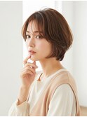 川越/ショート/ボブ/ハイライト/白髪ぼかし/白髪染め