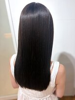 カミラボ(KAMI LABO) ダークグレージュ 髪質改善 顔周りレイヤー ロング 20代