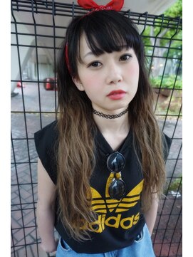 美容室ポケット 【プルエクステ】エクステバレーヤージュハイライト