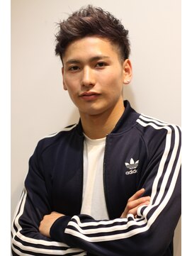 クオンヒール 堺筋本町店(QUON HEAL) アップバング/メンズショート/刈り上げ/スパイキーショート