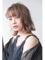 エイミー(Aimee)&nbsp;Aimee おフェロボブ×透けちゃうグレージュ