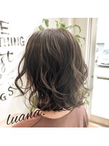 ヘアーデザインルアナ(Hair design Luana.) ナチュラル波ウェーブ