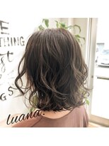 ヘアーデザインルアナ(Hair design Luana.)&nbsp;ナチュラル波ウェーブ