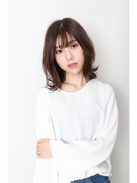 ニュースタイルアイラ (NewStyle aila) 大人可愛いくびれ外はねミディ