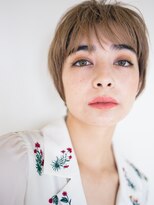 ピズム(PISM)&nbsp;ジェンダーレスイメチェンショート/フォギーベージュ