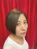 カット＆艶カラー＆プレトリートメント＆ヘッドスパ☆￥12500