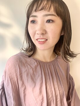 ナルヘアー 越谷(Nalu hair) くびれボブ×インナーカラーハイライト