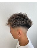 【gravent住吉】スキンフェードショートフェザーマッシュ