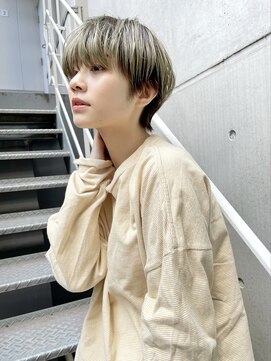 レトン 銀座(leton) 美髪/ホワイトグレージュ/大人かわいい/こなれミディ[銀座]