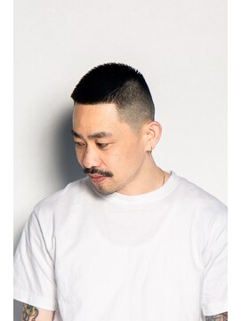 レンゲン(LENGEN) メンズかき上げニュアンスマッシュサイドパート韓国マッシュ