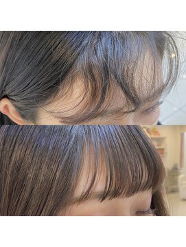 ノアズアーク 心斎橋(Noah's Ark) 朝のストレス解消！前髪酸性ストレート♪