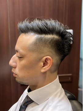 ヒロギンザ 新橋銀座口店(HIRO GINZA) ビジネスバーバーフェード