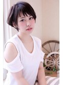 耳かけジェンダーレスショート