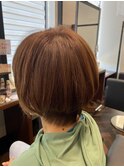 メローオレンジな白髪染め