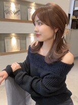 アリュウル 表参道 青山(Allure)&nbsp;小顔に見えるくびれヘア　レイヤーカット　透明感カラー　KAKO