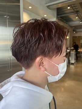 オーガニック リブ 川越(organic+live) 10代20代30代センターパートナチュラルツイストパーマ