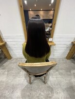 ヘアーアンドメイクランプ(Hair & make Lamp) [サロンスタイル]艶々ブラウン　髪質改善