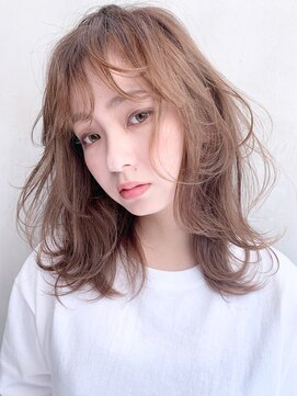 アイティーバイアルバム 松戸店(IT by ALBUM) エアリーレイヤー_大人ガーリーチョコレートプリカール_28683