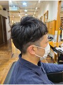 ふんわりパーマスタイル