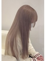 ユアーズヘア 新宿三丁目店(youres hair) 柔らかミルクティーベージュ