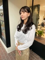 ヘアープレイス ヴィブ(hair place VIVE) 暗髪でも透明感のあるアッシュベージュで大人可愛いロングヘア