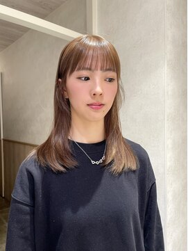 パーク(PAAQ) 【haru】こなれもみれ毛/ミルクティーベージュ