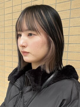 コージーベルベット(Cosy Velvet) ボブ × イヤリングカラー