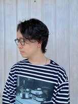 シェイプスヘアデザイン 上三川店(Shape's hair design)&nbsp;【小野塚】メンズウルフMIXスパイラルパーマ