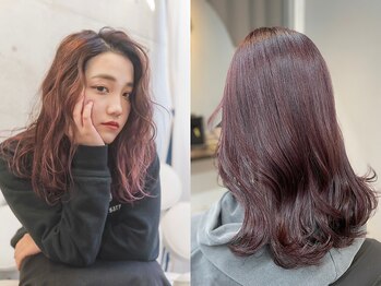 エストヘア 大宮店(est hair)の写真/【大宮駅徒歩7分】《カット+カラー+TR¥4900》ダメージレスを第一に考え、カラーしながらヘアケアもできる◎