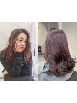 【大宮駅徒歩7分】《カット+クオルシアカラ-\5900》ダメ-ジレスを第一に考えカラーしながらヘアケアも◎