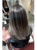 自毛を活かす☆ハイトーンカラー