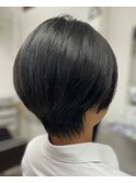 20代30代40代ショートブラックカラー