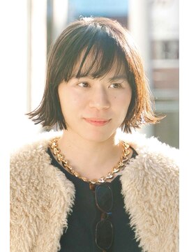 ビュートリアム 鎌倉小町(BEAUTRIUM) [BEAUTRIUM鎌倉小町]顎上切りっぱなしボブ[渡沼一喜]