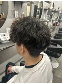 しなやか波巻きパーマ