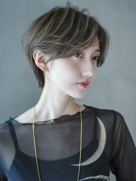 シオン(shion) 似合わせカットマロンベージュメルティカラー_F70137