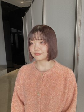 ビーヒアナウ 金沢県庁店(BE HERE NOW) スクエア ボブ