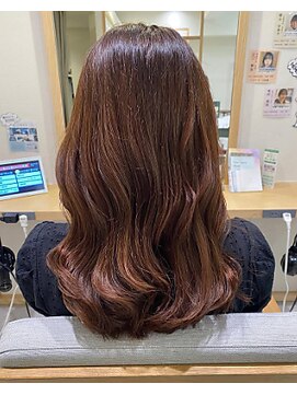 スピンヘア SOCOLA塚口店(Spin hair) 大人可愛い艶髪ブラウンカ