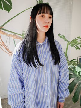 クード(cood) パッツンロング