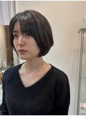 大人ショートボブ